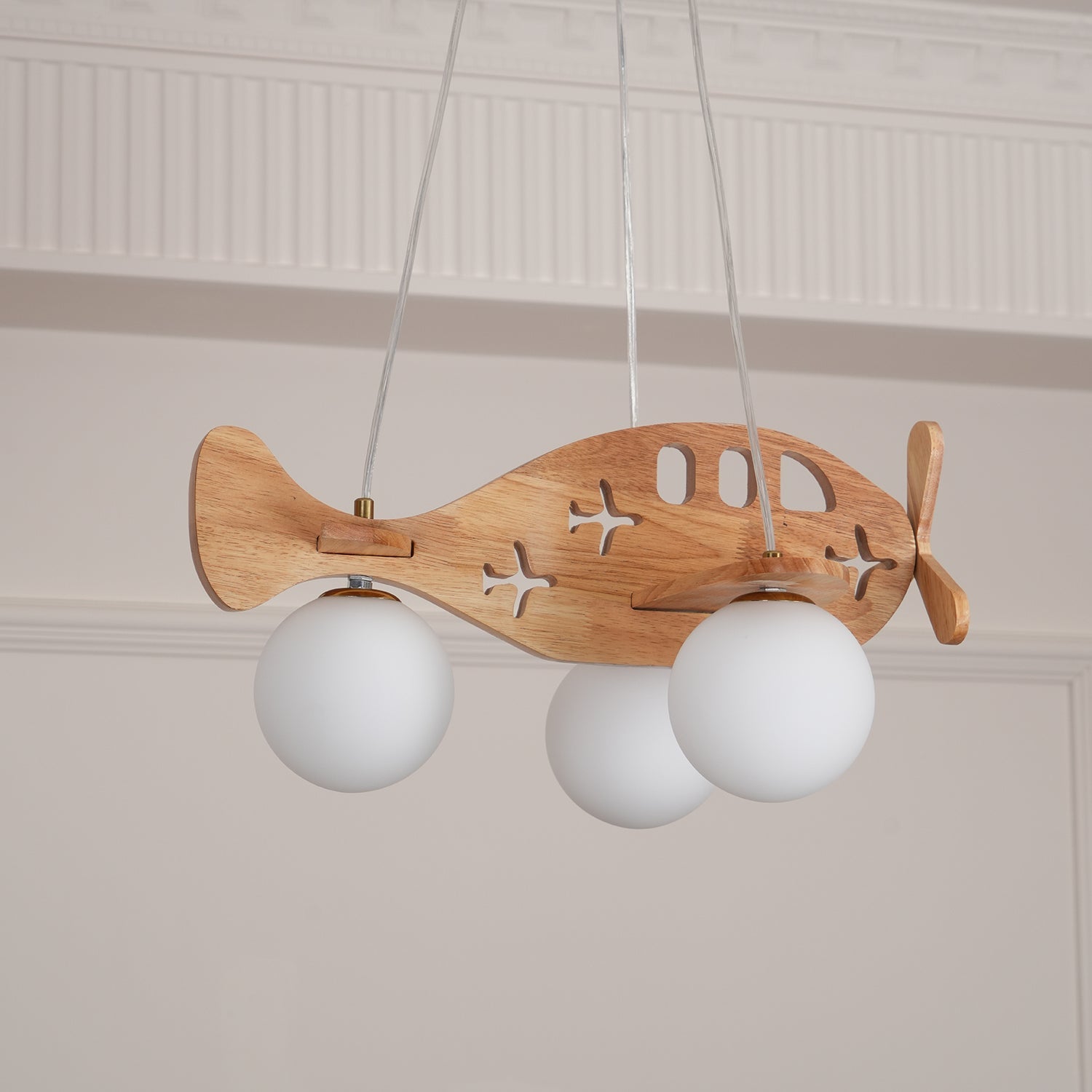 Virelith Wood Artistic Pendant Lamp - Letslighting