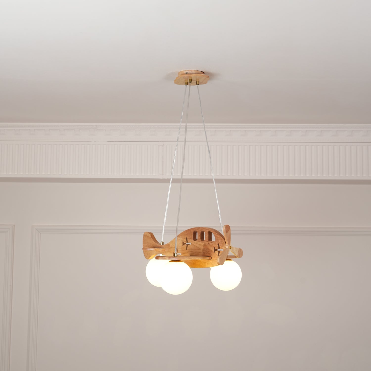 Virelith Wood Artistic Pendant Lamp - Letslighting