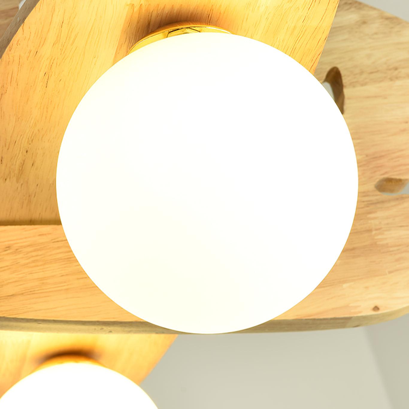 Virelith Wood Artistic Pendant Lamp - Letslighting