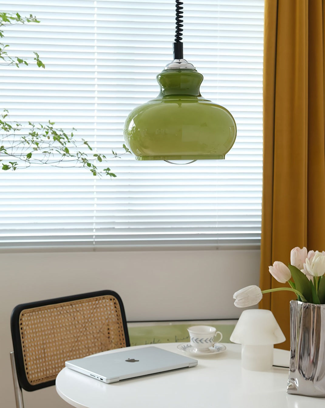 Aitan Pendant Lamp Iron And Glass Fixture Bright Lighting - Letslighting