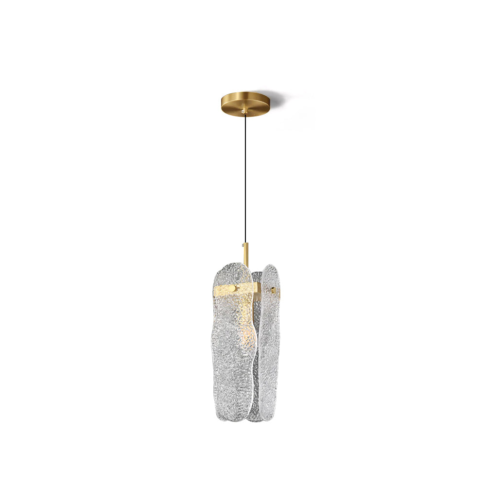Aitian Pendant Lamp Glass Shade With Brass Dining - Letslighting