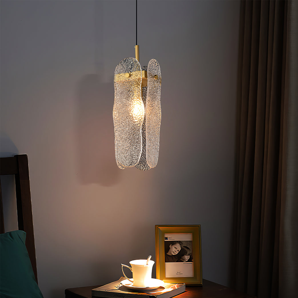 Aitian Pendant Lamp Glass Shade With Brass Dining - Letslighting