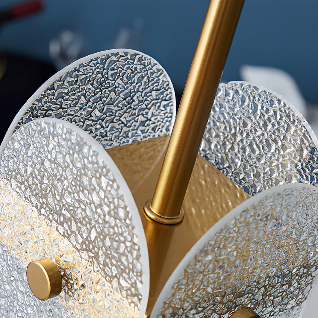 Aitian Pendant Lamp Glass Shade With Brass Dining - Letslighting
