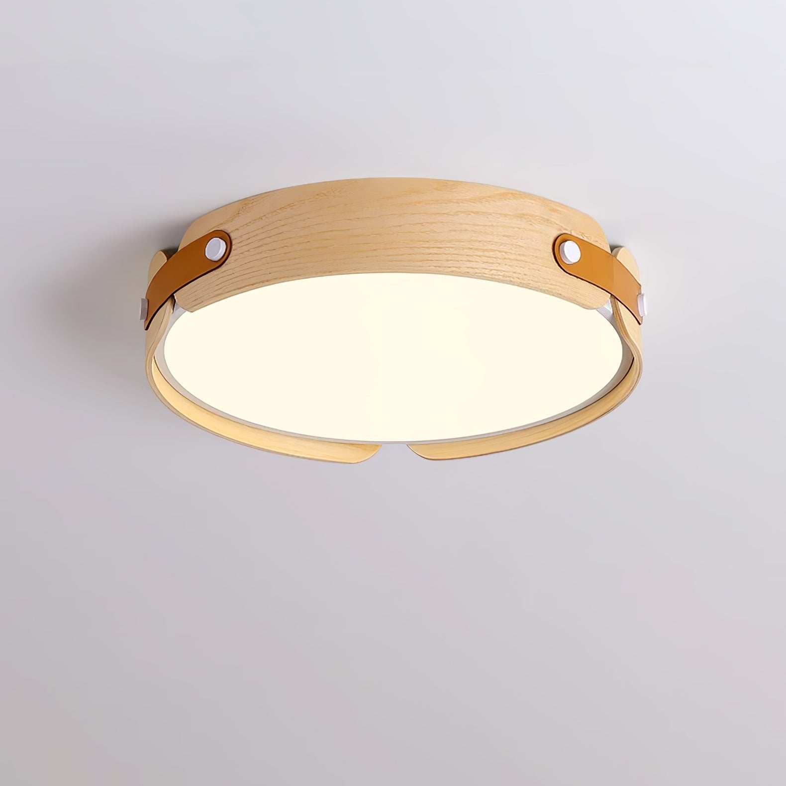 Echo Modern Minimalist Wood Ceiling Light - Letslighting