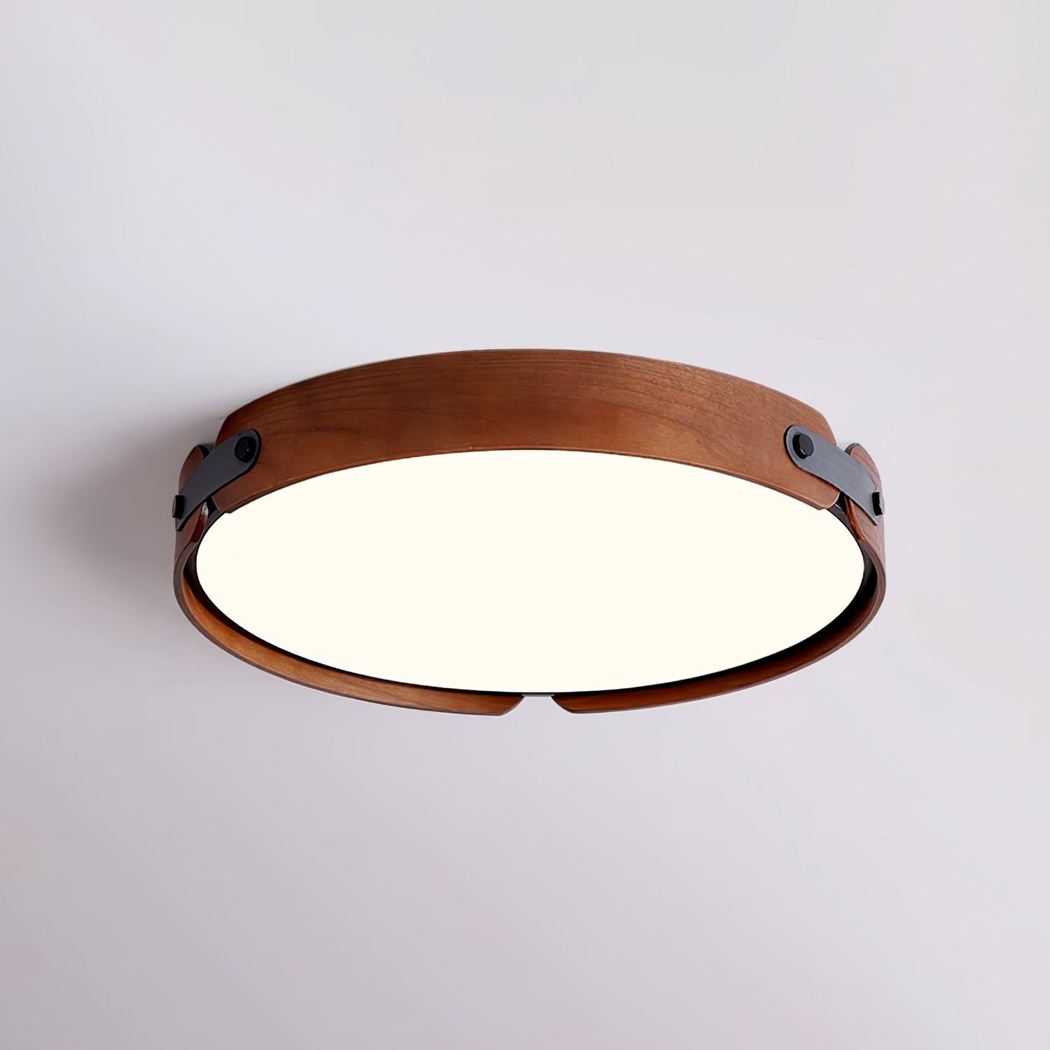 Echo Modern Minimalist Wood Ceiling Light - Letslighting
