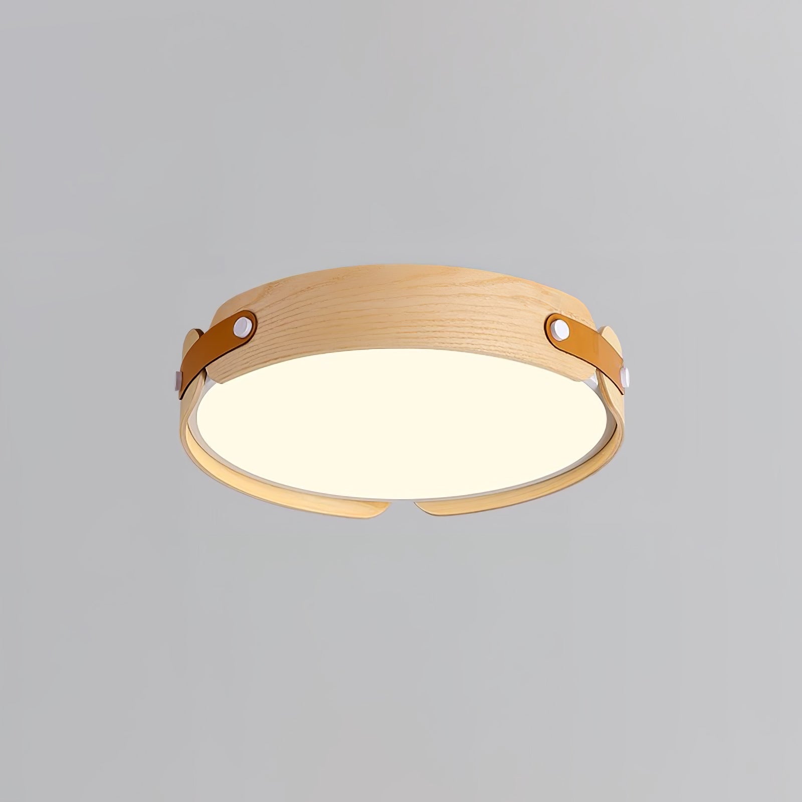 Echo Modern Minimalist Wood Ceiling Light - Letslighting