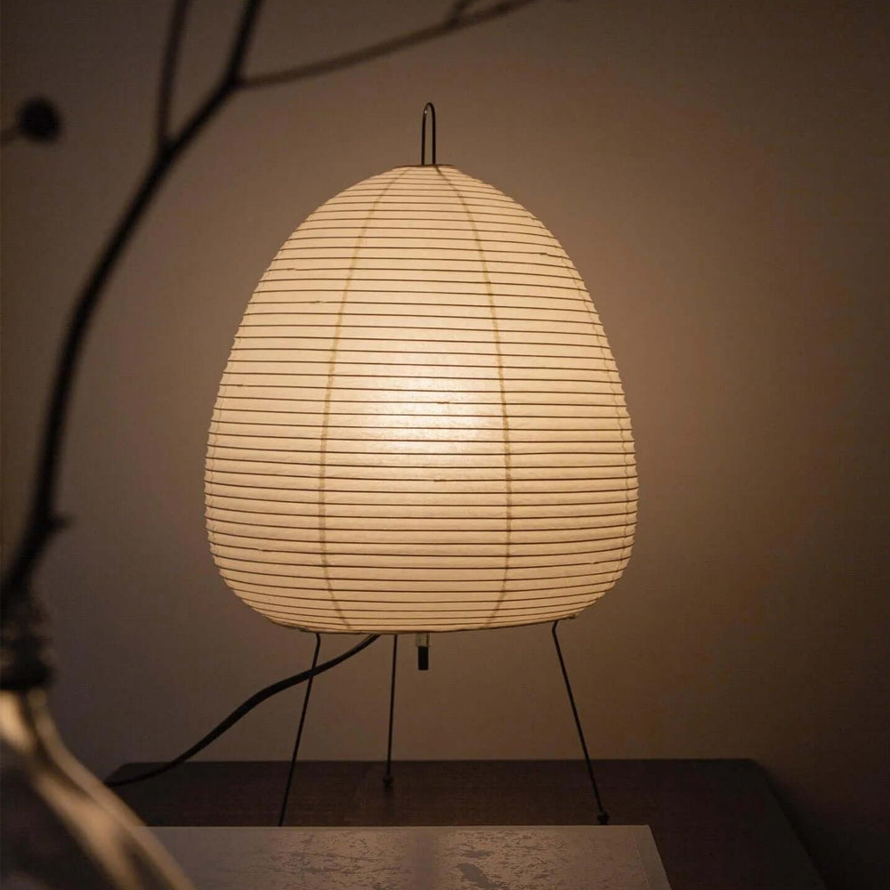 Tranquilux Paper Japanese-Inspired Table Lamp - Letslighting