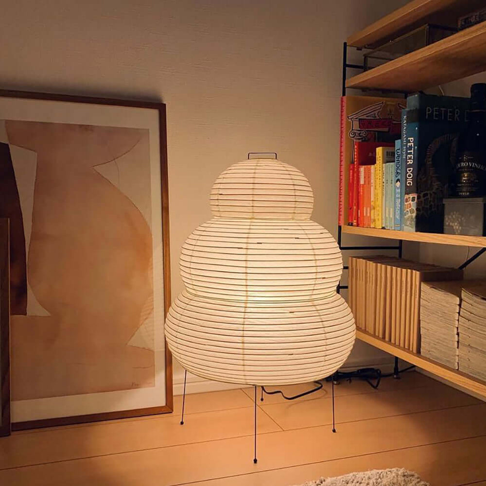 Tranquilux Paper Japanese-Inspired Table Lamp - Letslighting