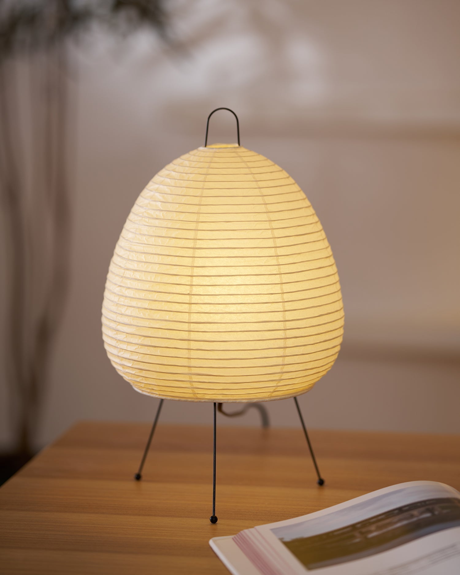 Tranquilux Paper Japanese-Inspired Table Lamp - Letslighting