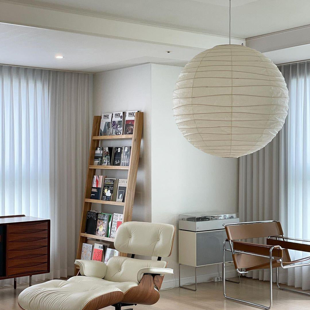 Ritta Japanese Paper Globe Pendant Light