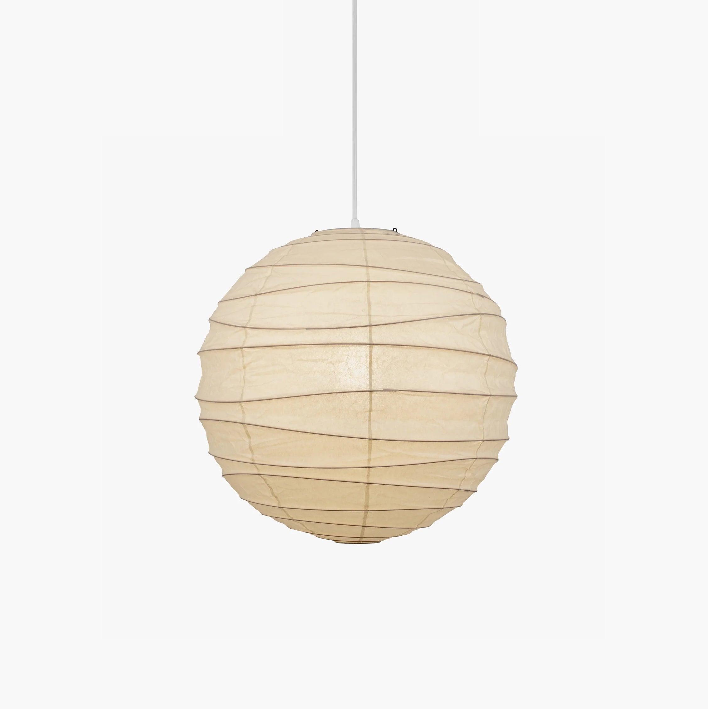 Ritta Japanese Paper Globe Pendant Light