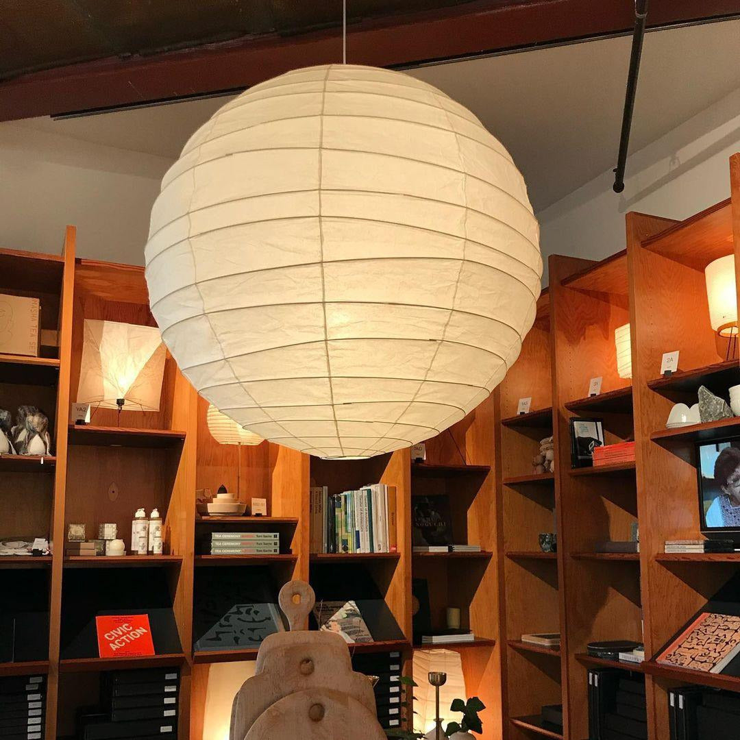 Ritta Japanese Paper Globe Pendant Light