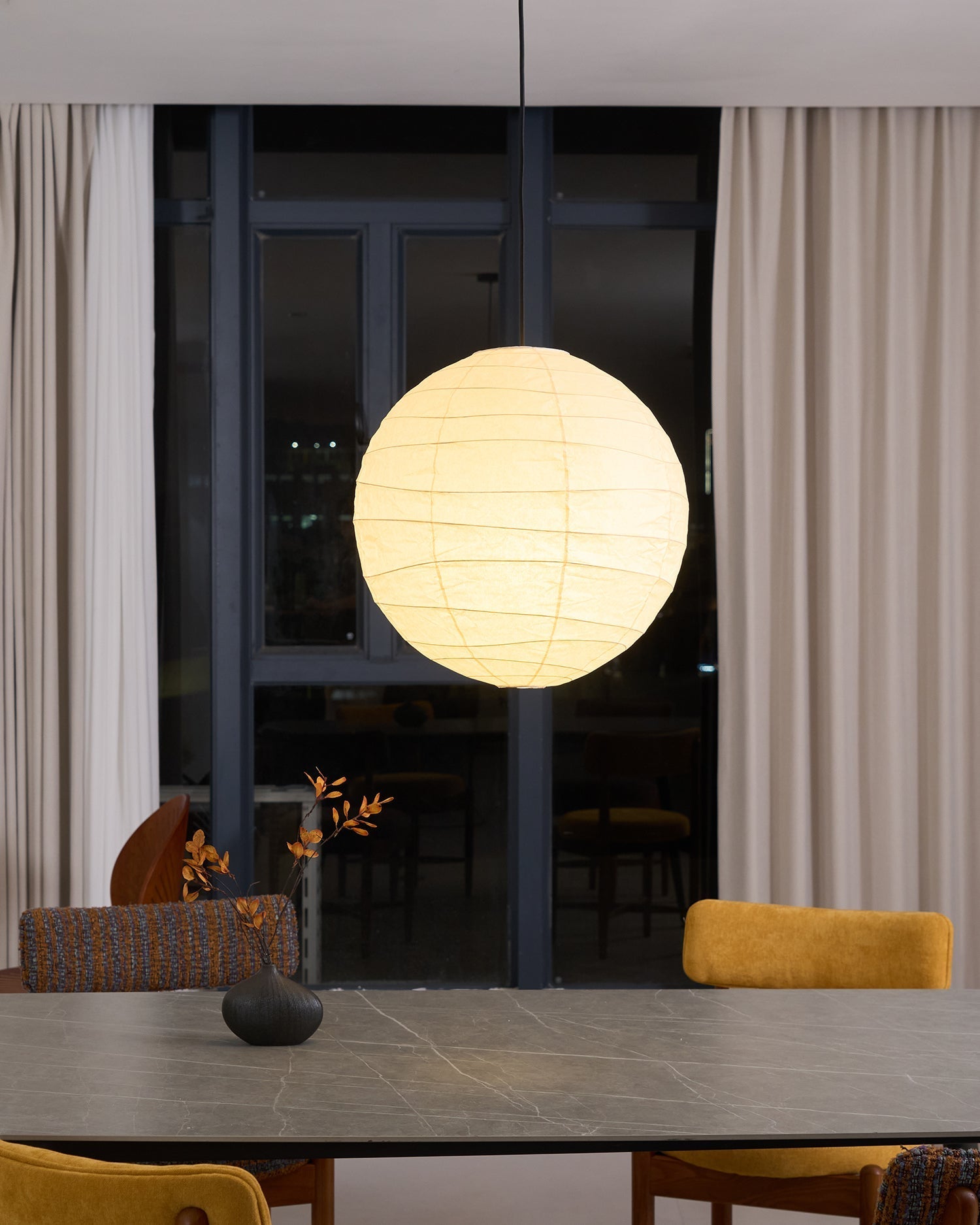 Lioricen Paper Vintage Pendant Lamp - Letslighting