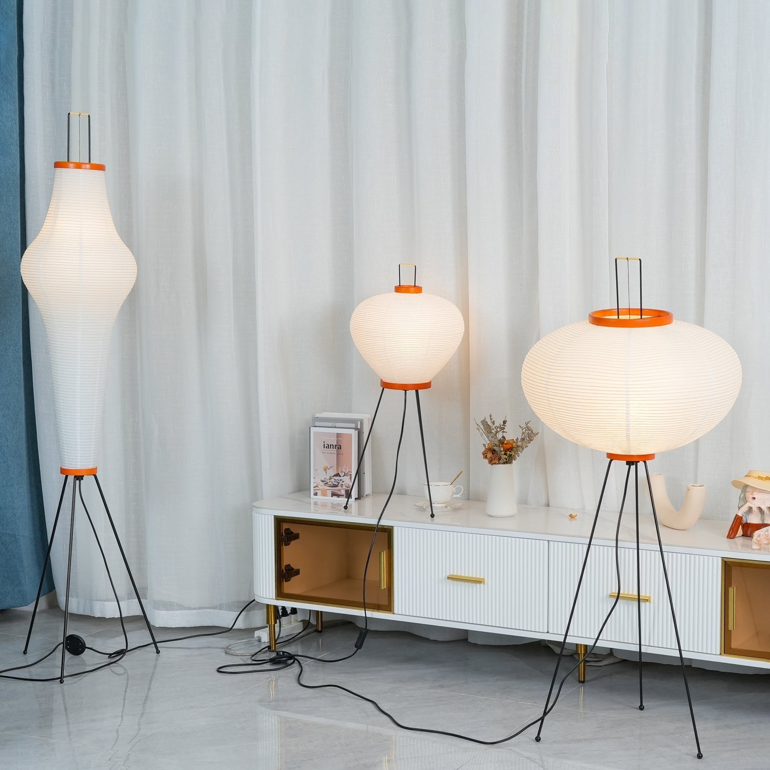 Krelix Paper Scandinavian Floor Lamp - Letslighting