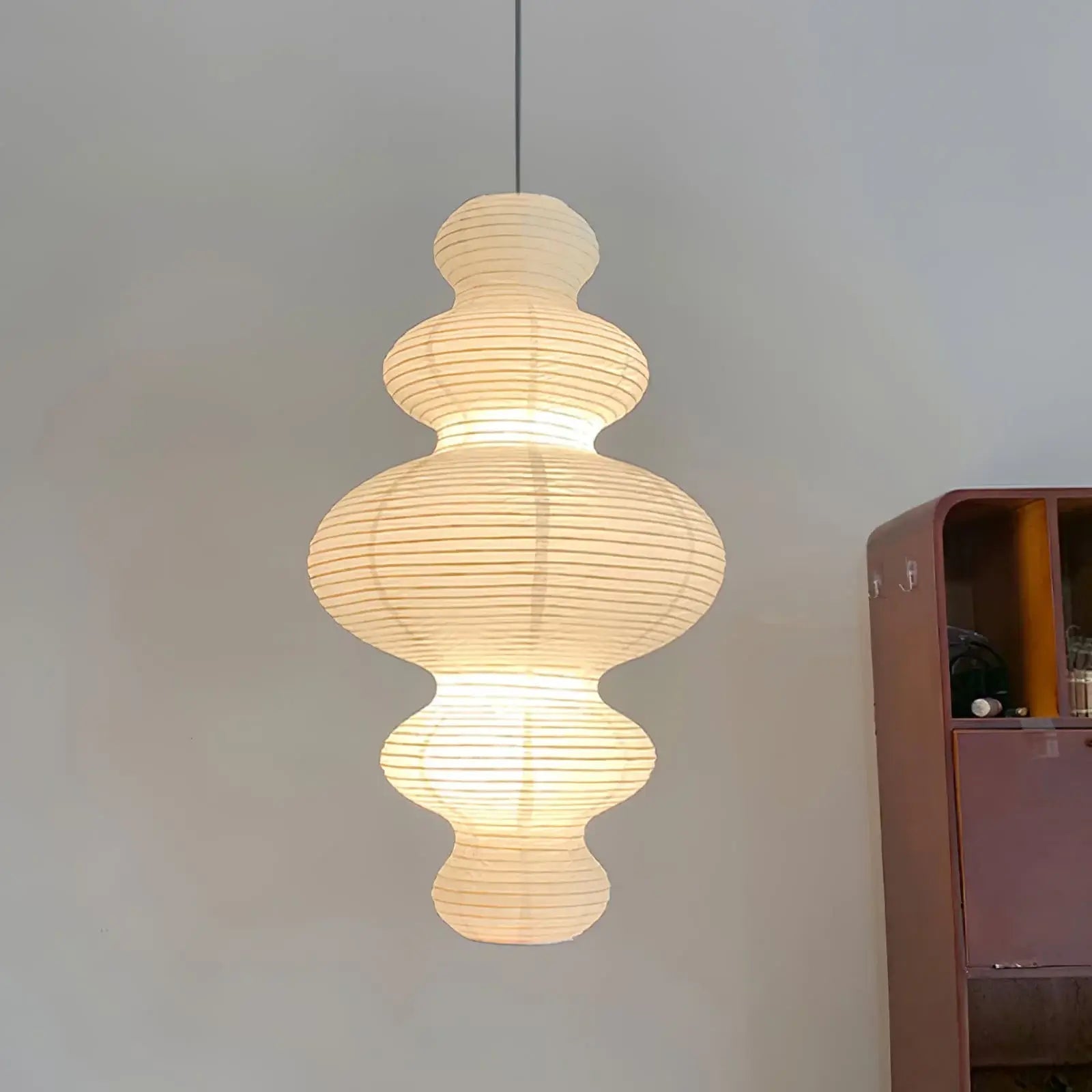 Vivain Paper Traditional Pendant Lamp - Letslighting