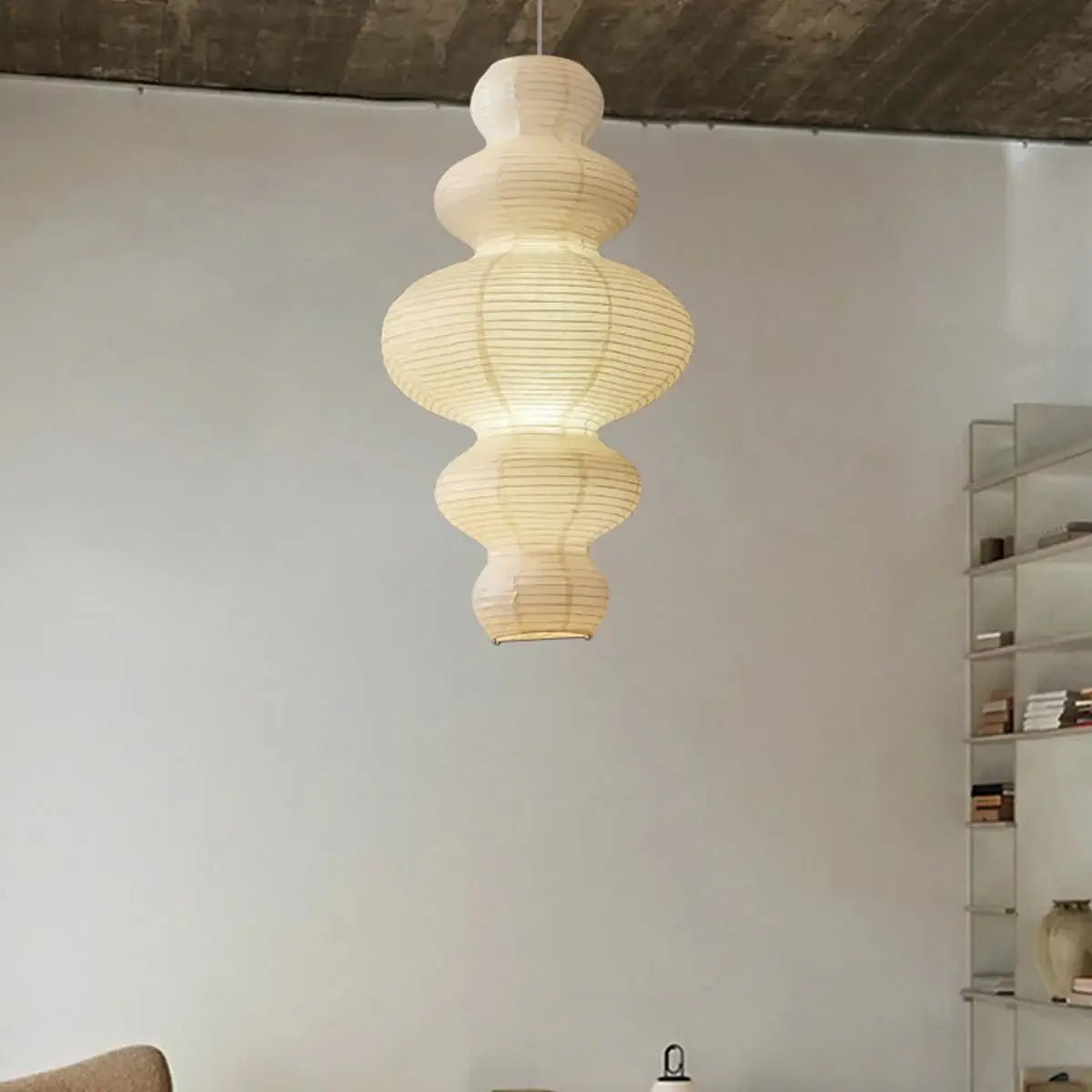 Vivain Paper Traditional Pendant Lamp - Letslighting