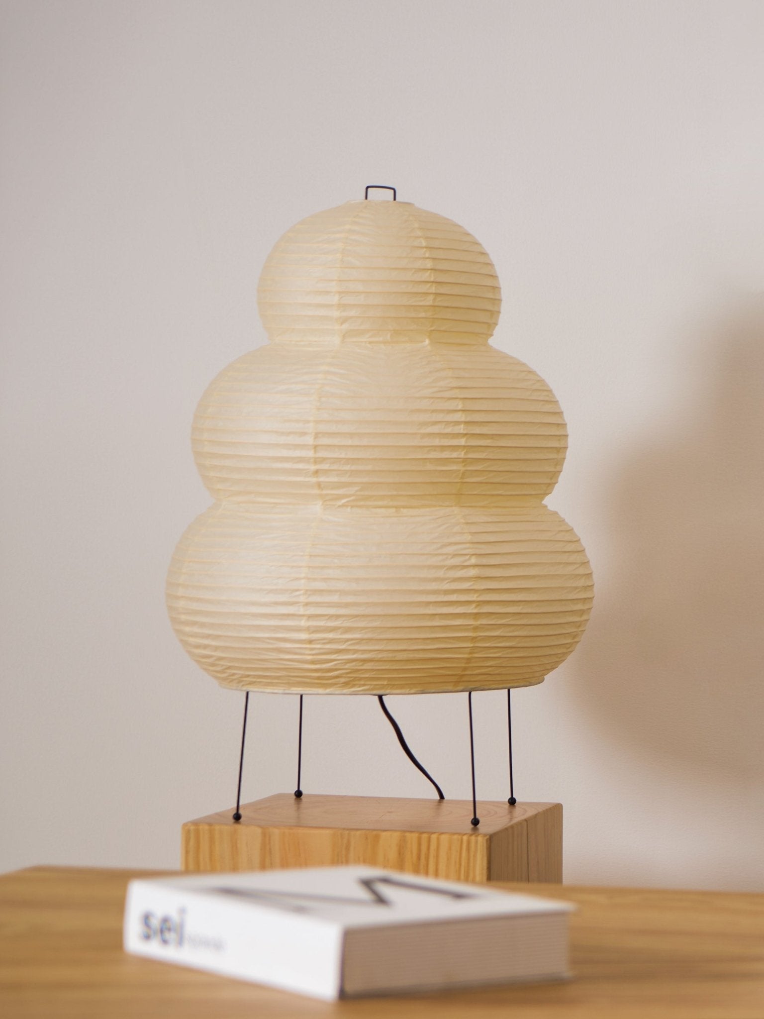Tranquilux Paper Japanese-Inspired Table Lamp - Letslighting