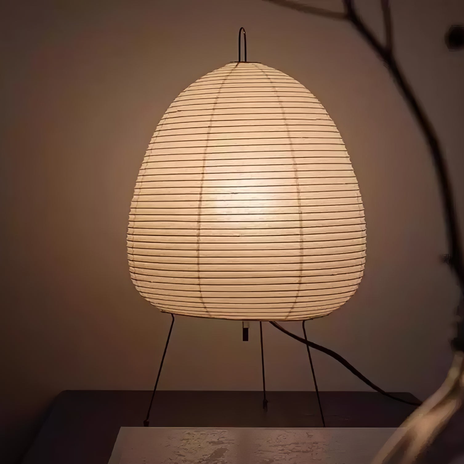 Tranquilux Paper Japanese-Inspired Table Lamp - Letslighting