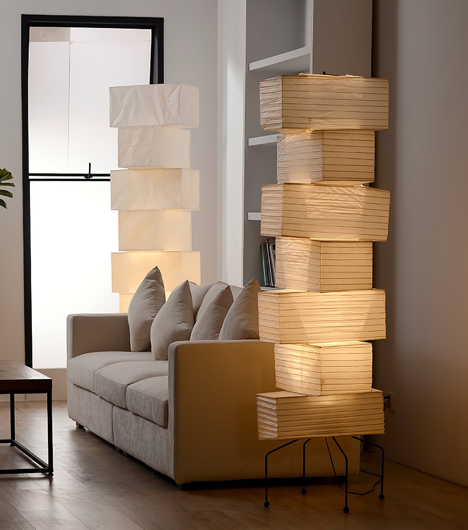 Avara Paper Floor Lamp - Letslighting