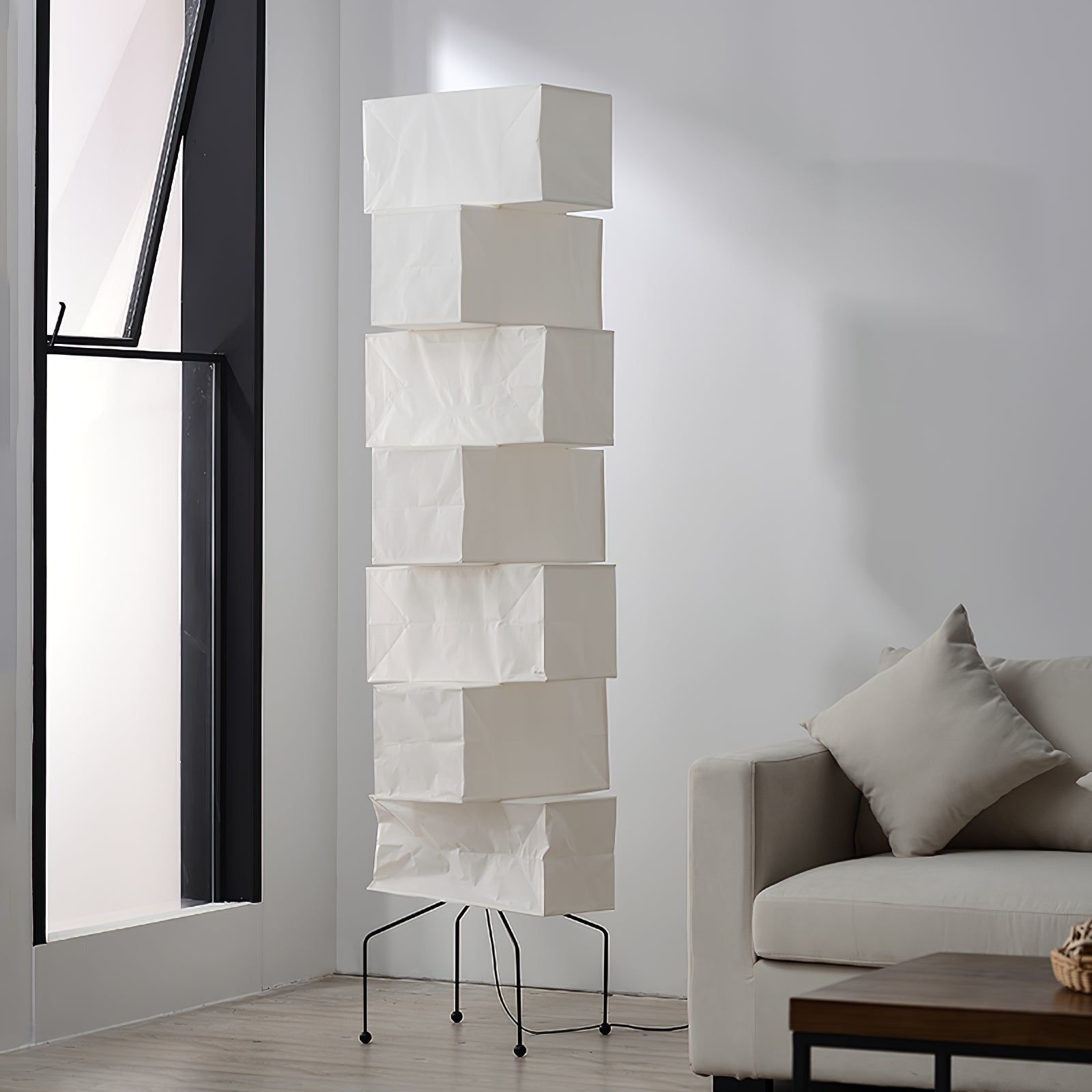 Avara Paper Floor Lamp - Letslighting