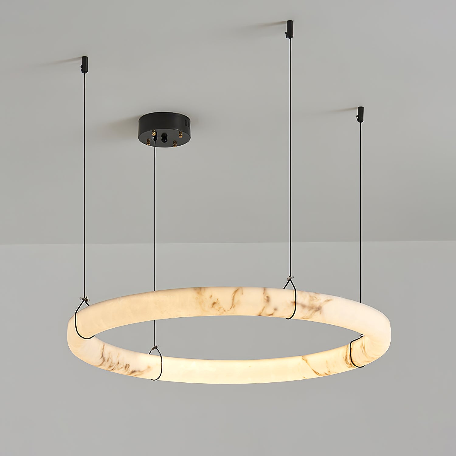 Aureon  Alabaster Chandelier  Luxury