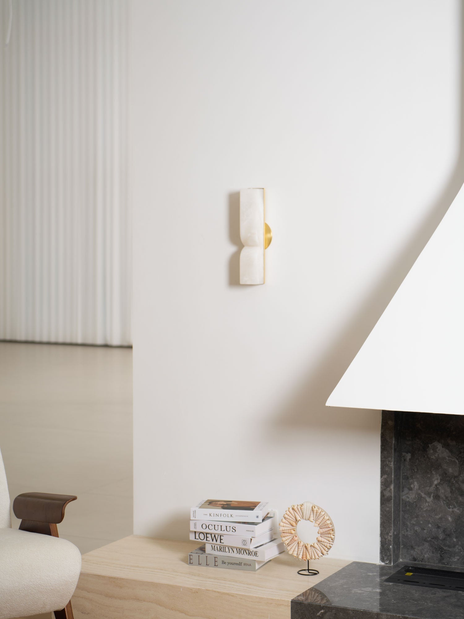 Lunaris Alabaster Rectangular Wall Lamp - Letslighting
