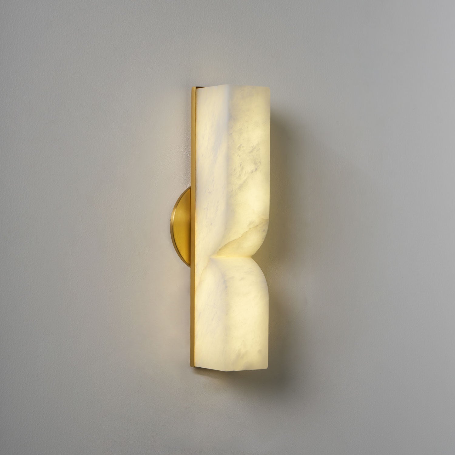 Lunaris Alabaster Rectangular Wall Lamp - Letslighting