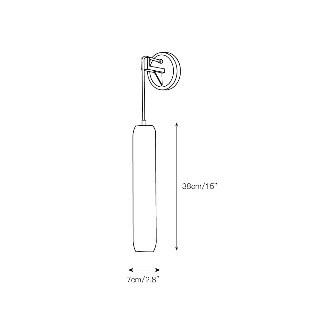 Alabaster Individual Creativity Flute Wall Lamp - Letslighting