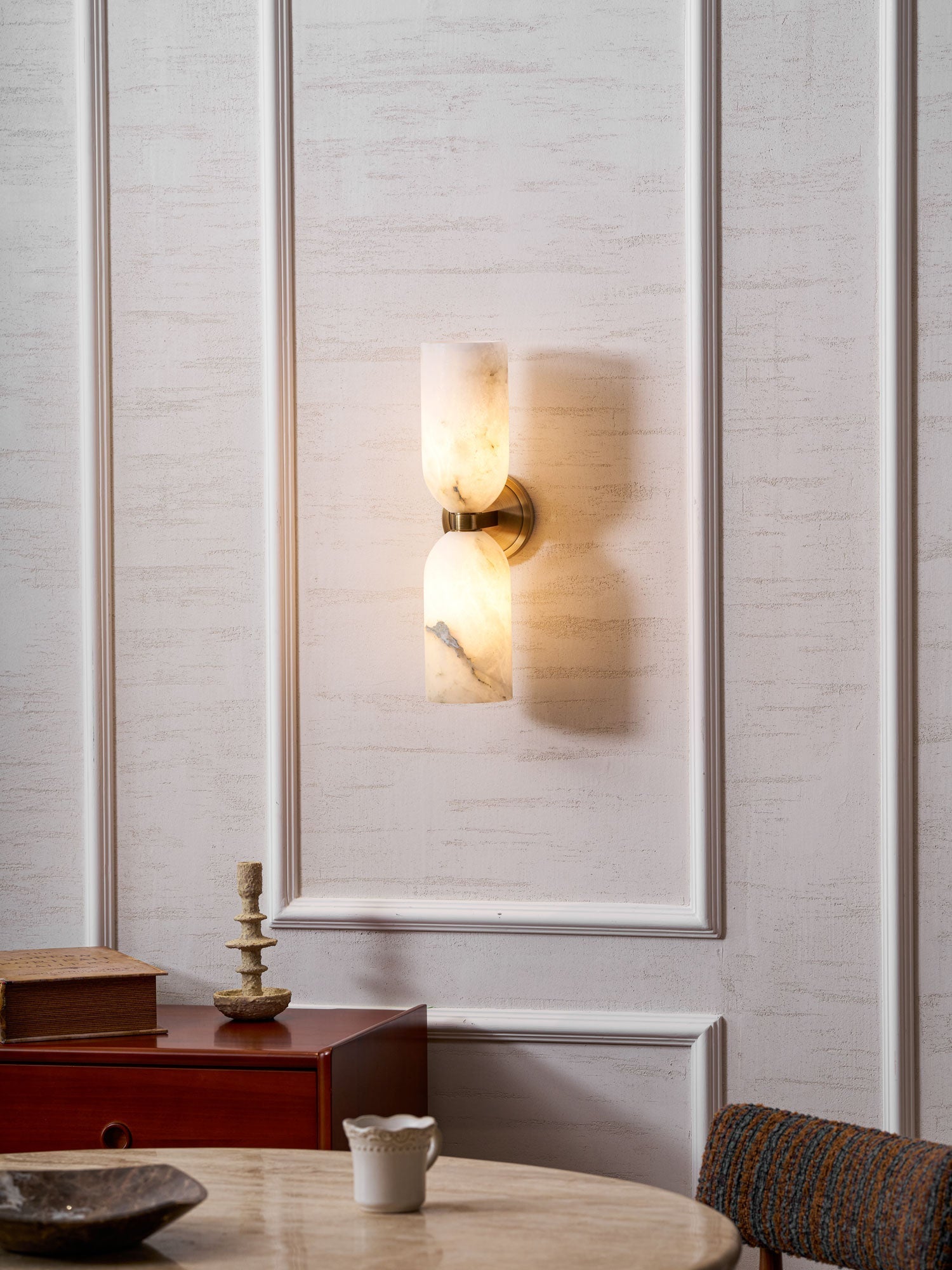 Nexus Modern Alabaster Wall  Light