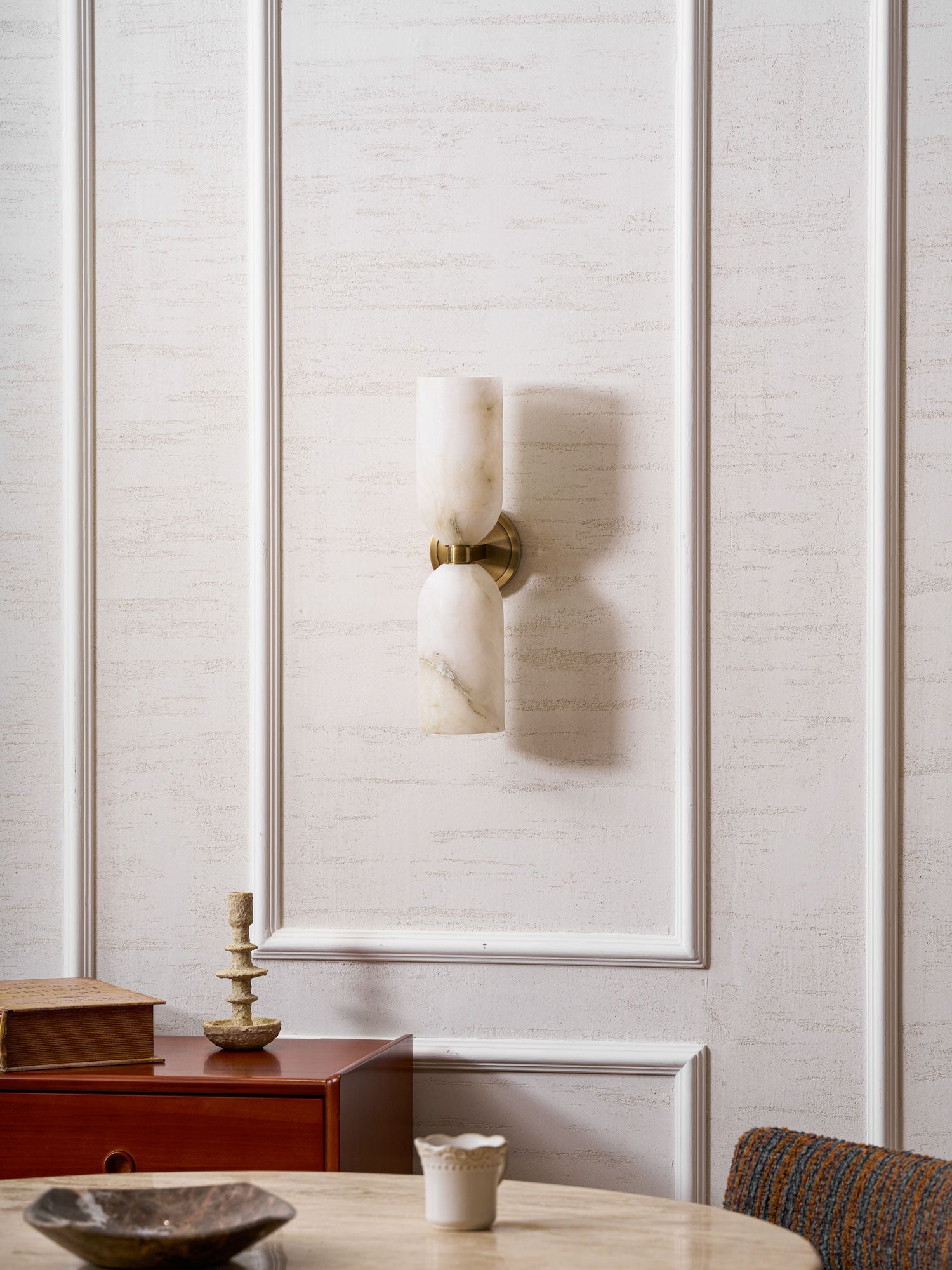 Nexus Modern Alabaster Wall  Light