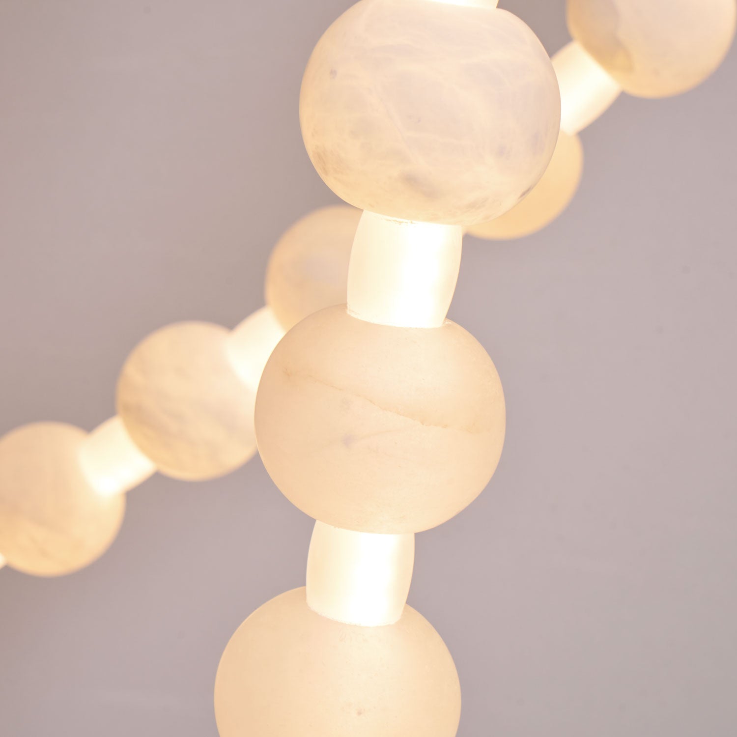 Alabaster Pearl Necklace Chandelier - Letslighting