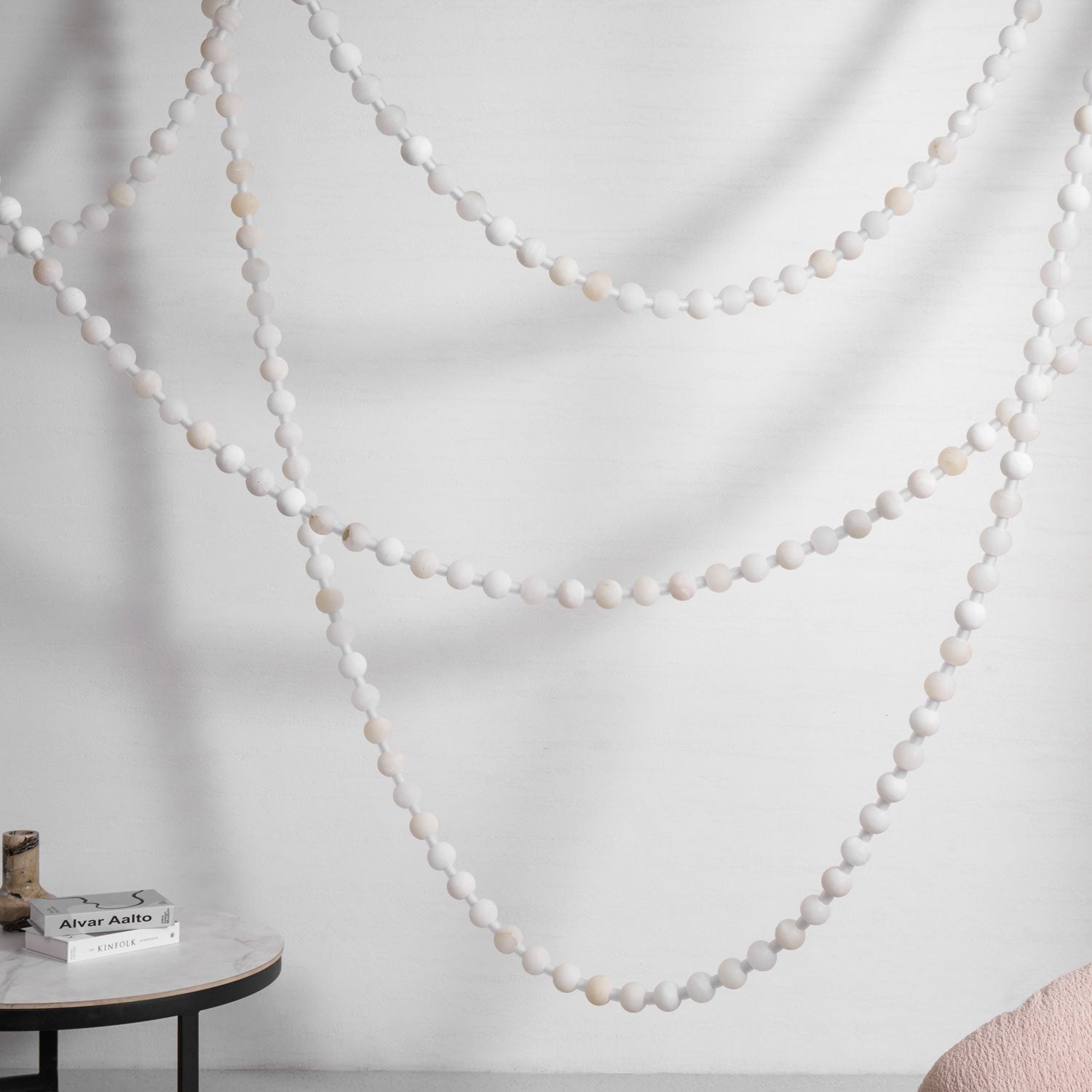 Alabaster Pearl Necklace Chandelier - Letslighting