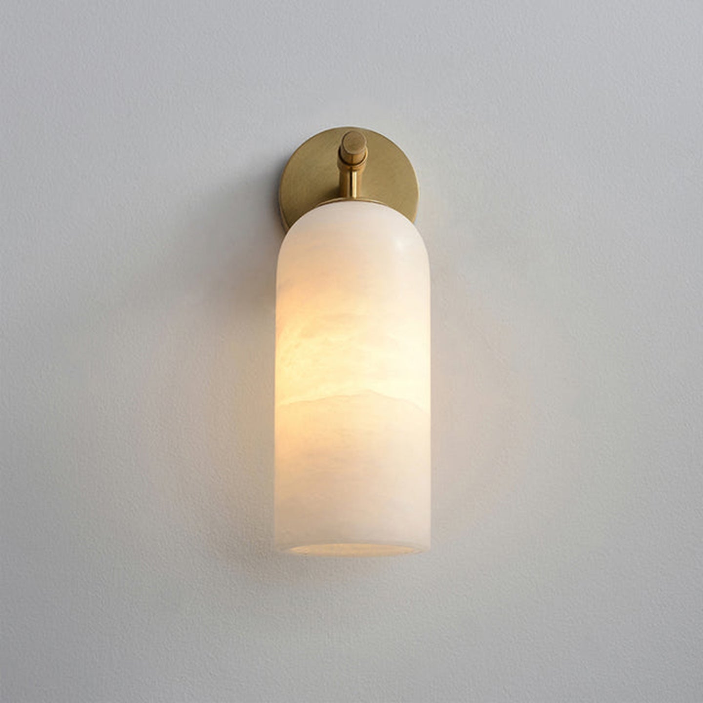Pillar Modern Alabaster Wall Light