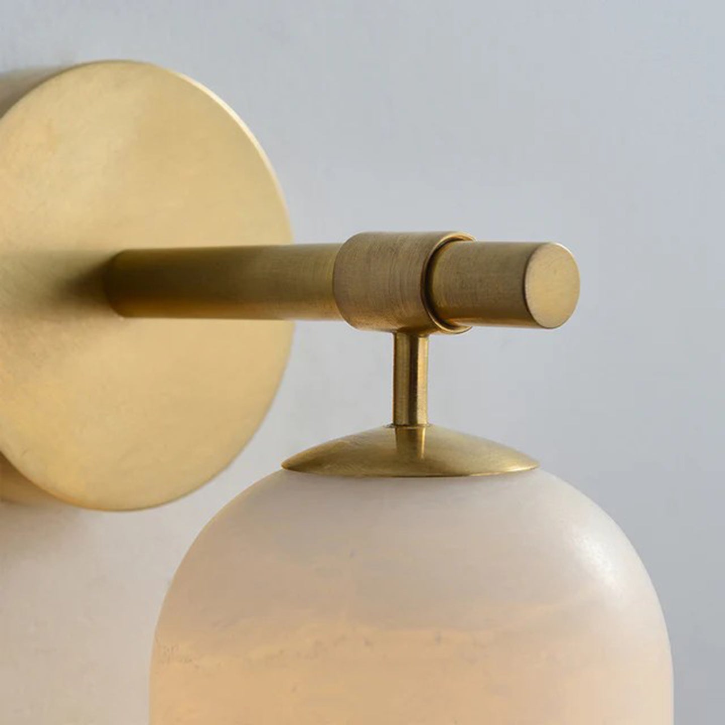 Pillar Modern Alabaster Wall Light