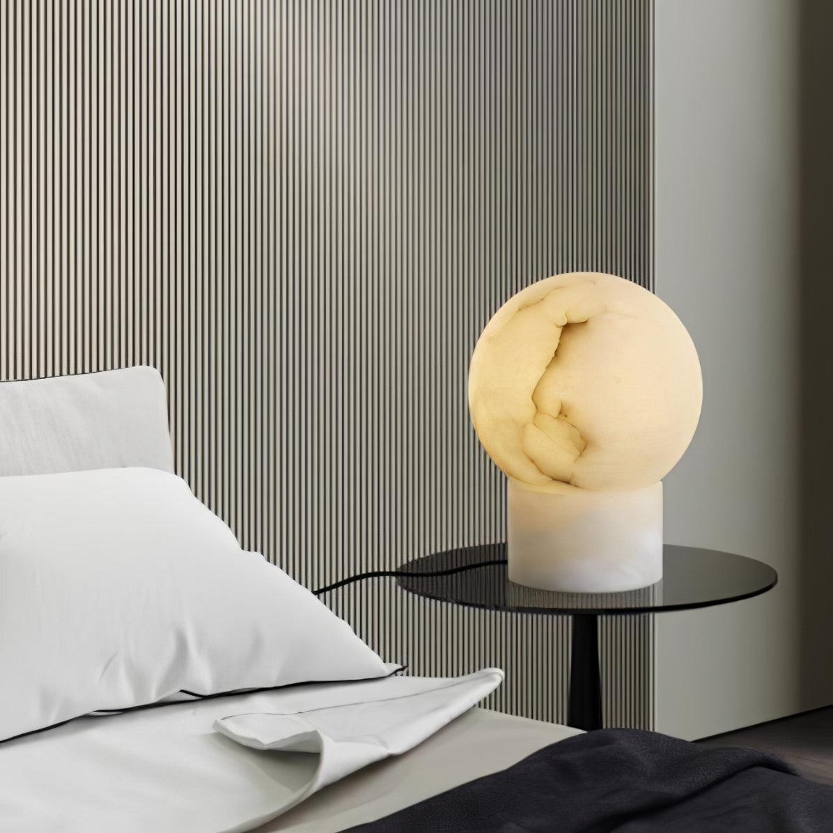 Liora Modern Alabaster Table Lamp - Letslighting