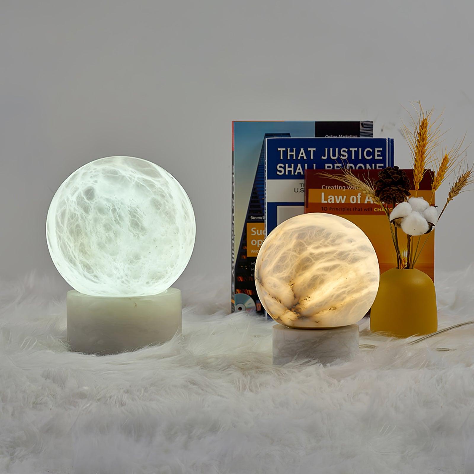 Liora Modern Alabaster Table Lamp - Letslighting