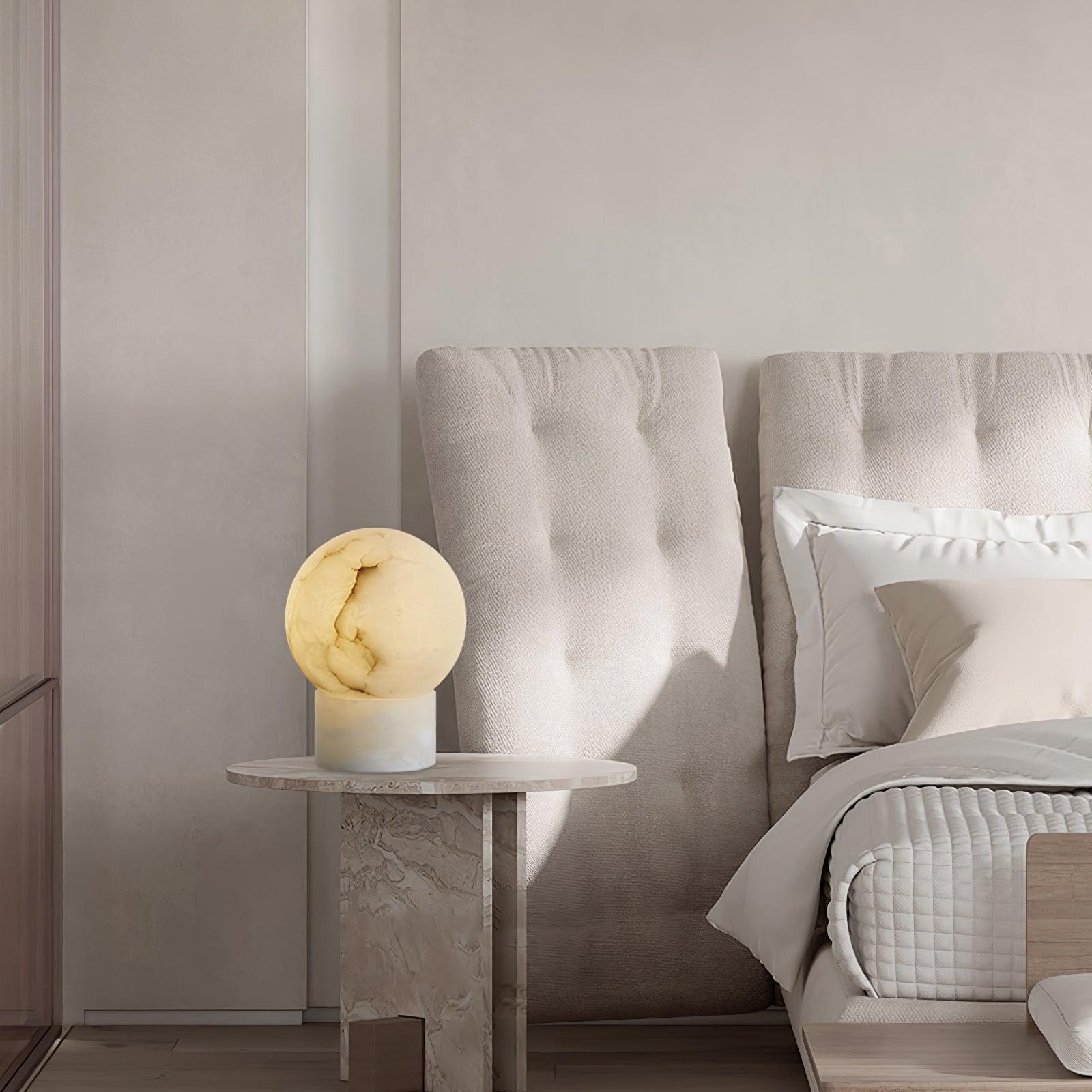 Liora Modern Alabaster Table Lamp - Letslighting
