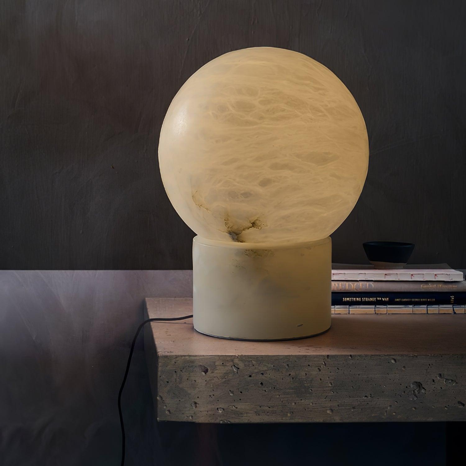 Liora Modern Alabaster Table Lamp - Letslighting