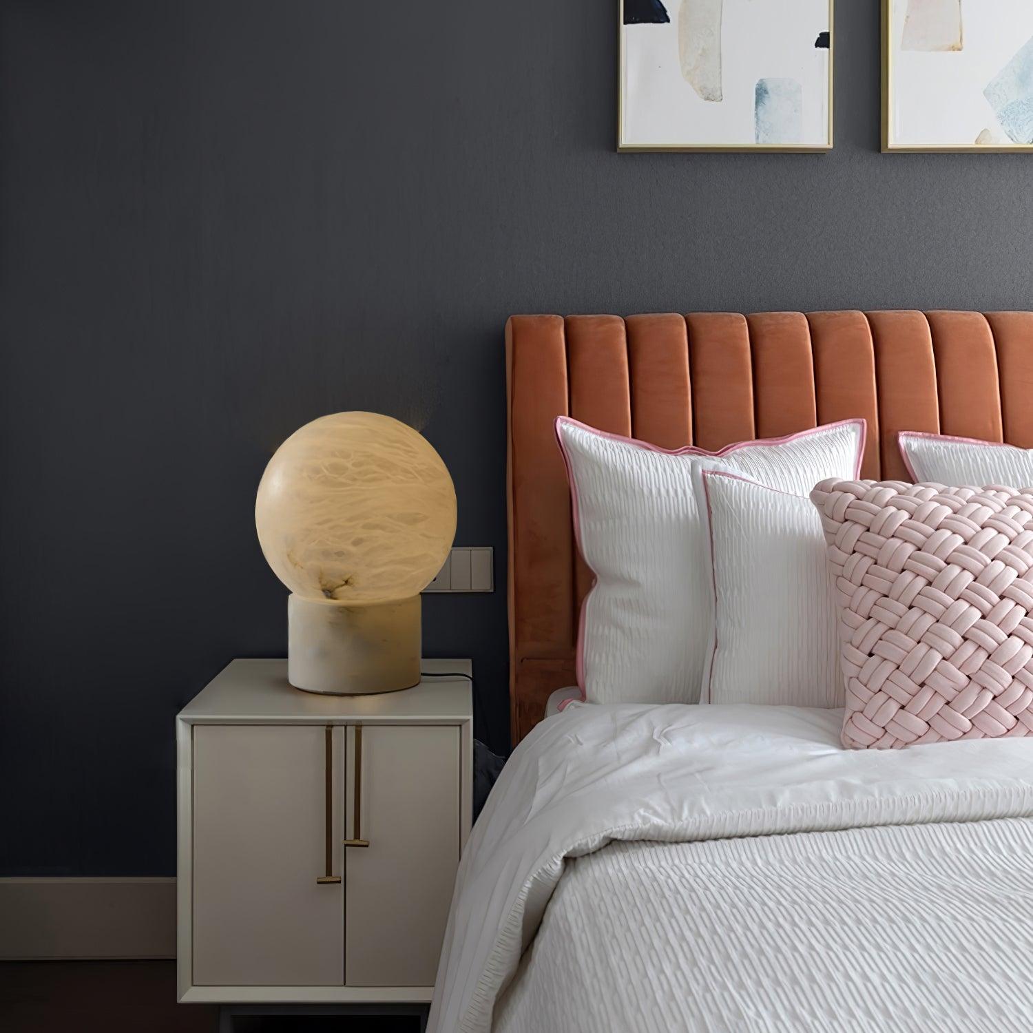 Liora Modern Alabaster Table Lamp - Letslighting