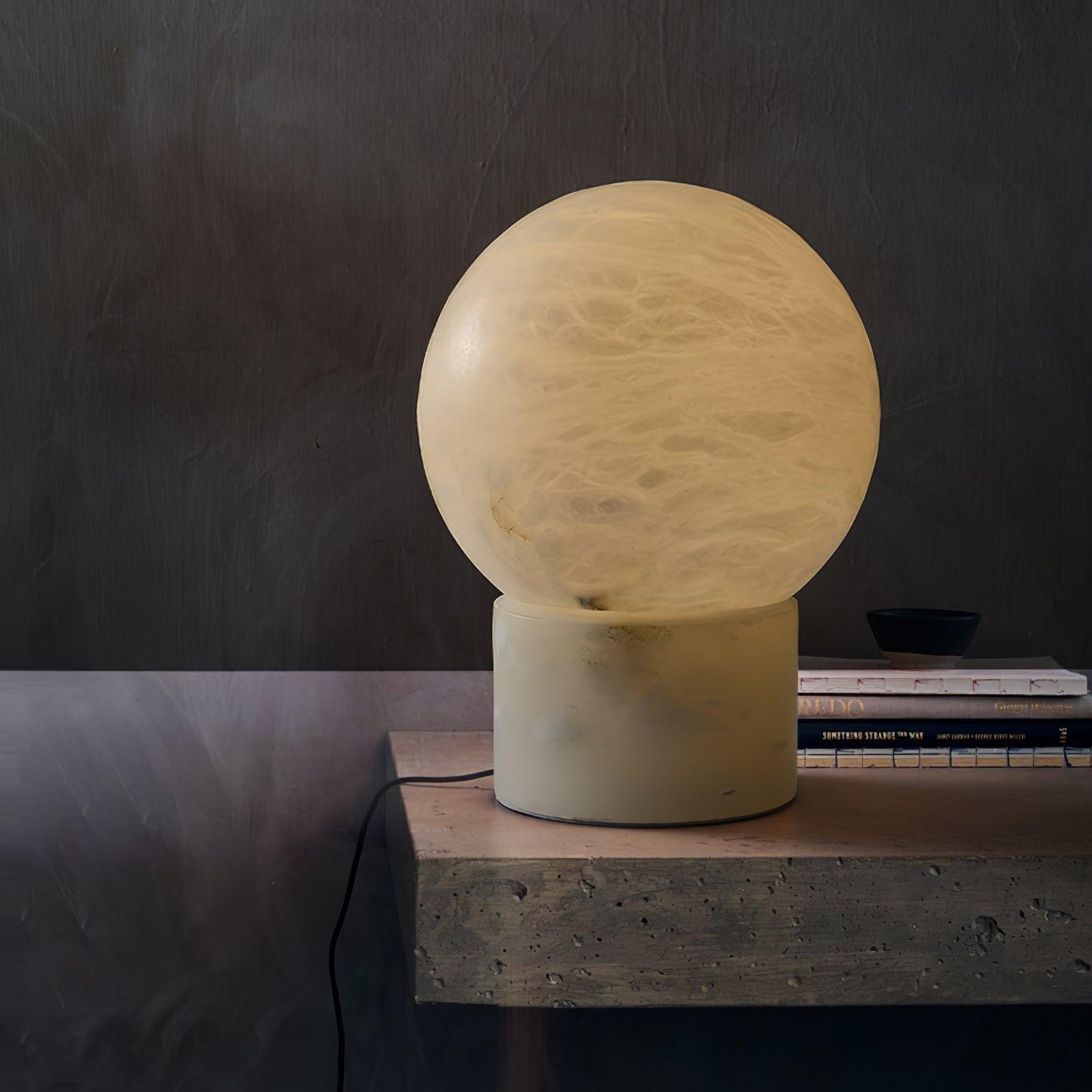 Liora Modern Alabaster Table Lamp - Letslighting