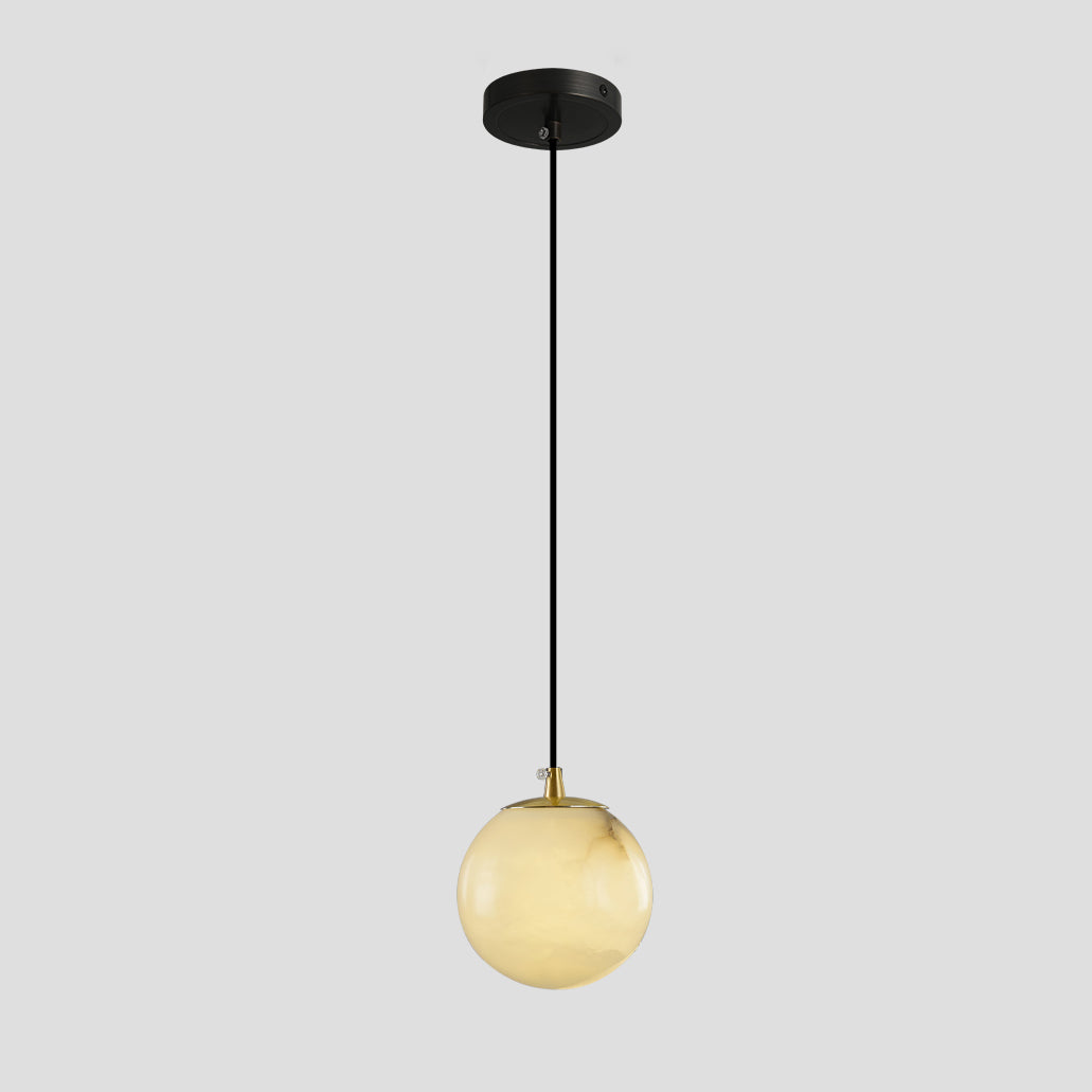 Afralia Balls Alabaster Modern Cluster Chandelier - Letslighting