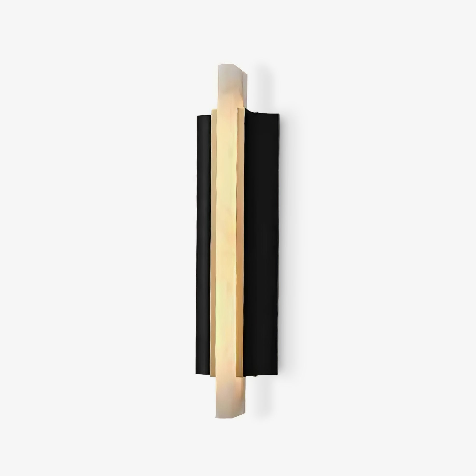 Blade Modern Metal & Alabaster Wall light