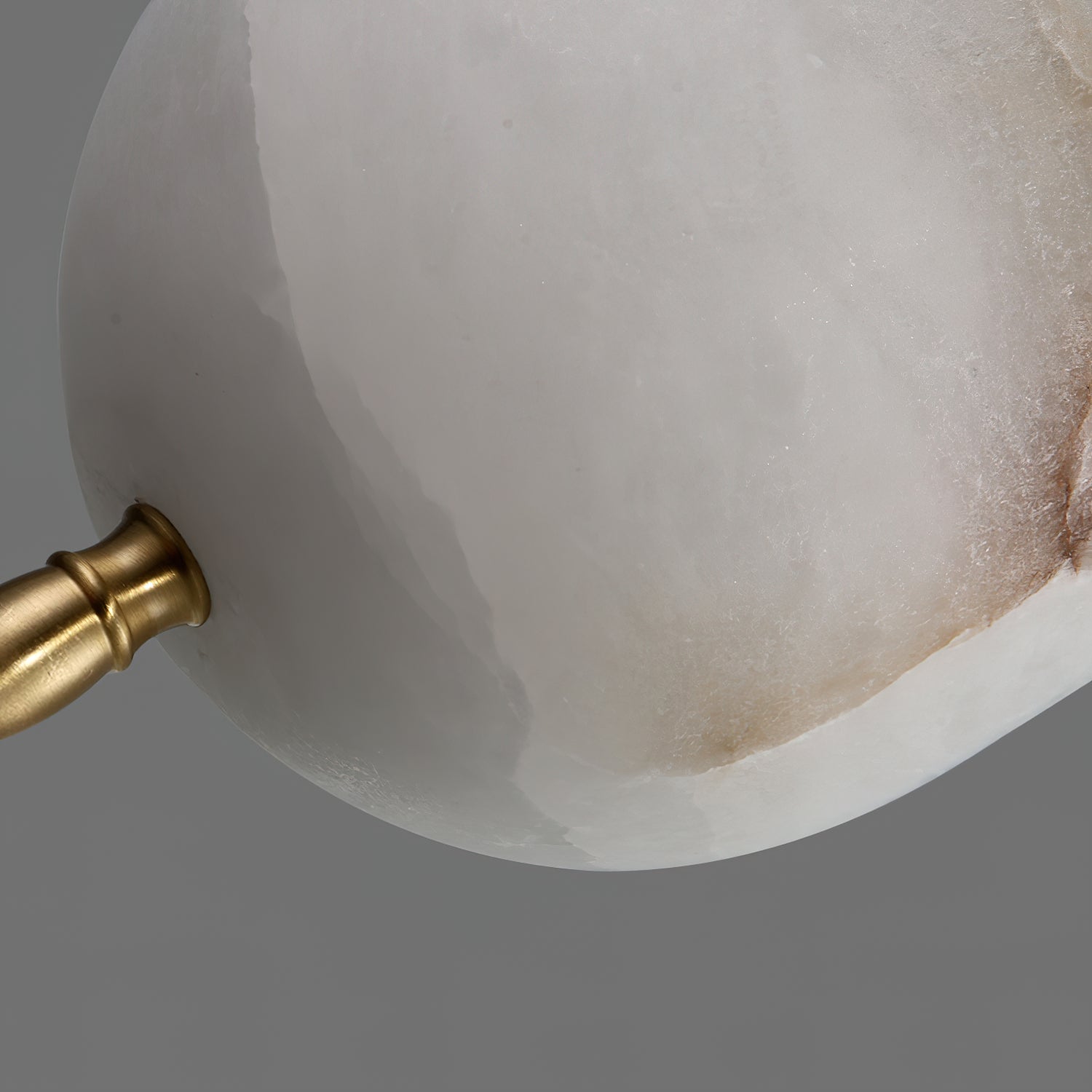 Spanish Alabaster Brass Pendant Light - Letslighting