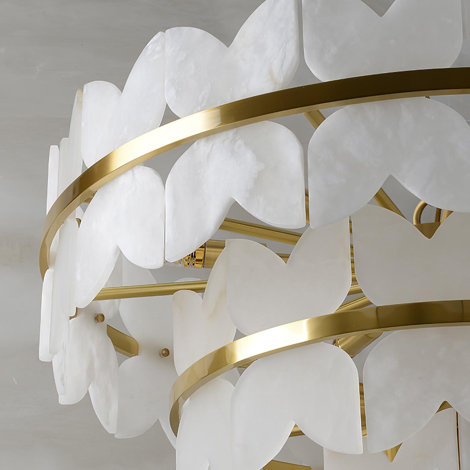 Seraphina Vintage Alabaster Chandelier