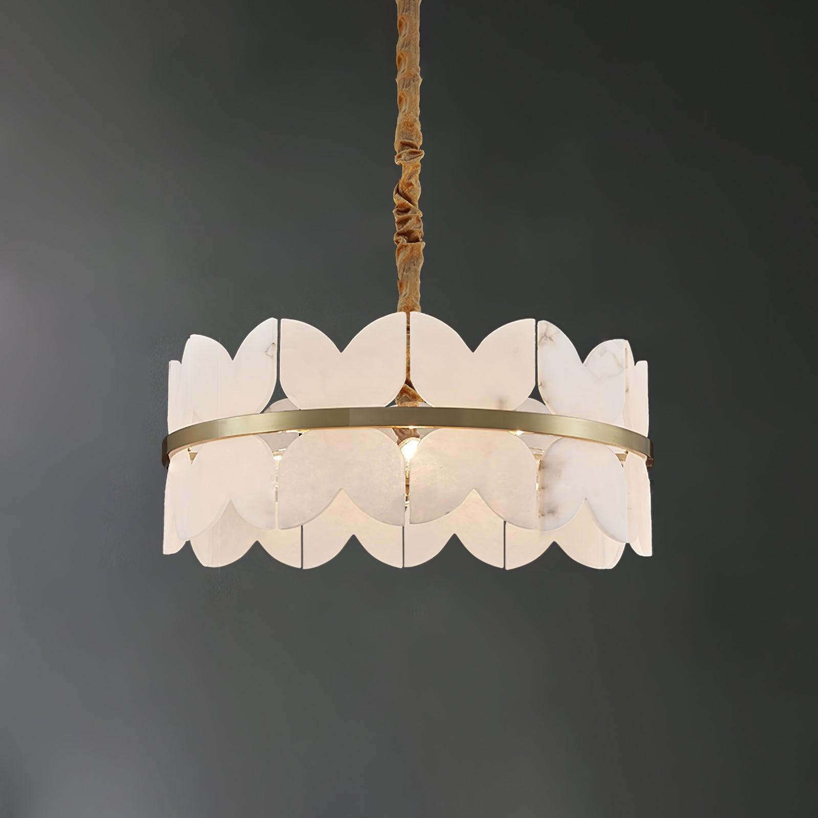 Seraphina Vintage Alabaster Chandelier