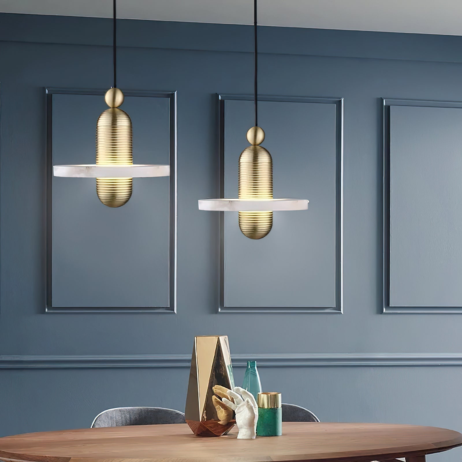Ildvuvye Individual Creativity Comet Alabaster Pendant Light - Letslighting