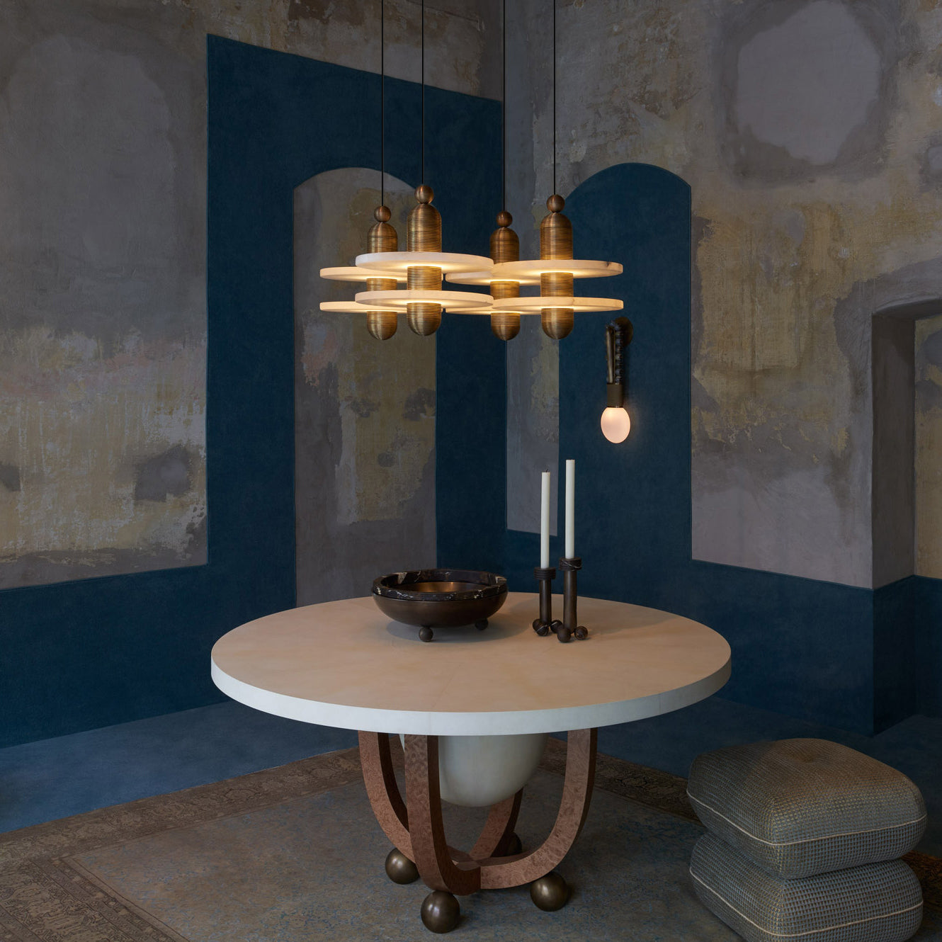 Ildvuvye Individual Creativity Comet Alabaster Pendant Light - Letslighting