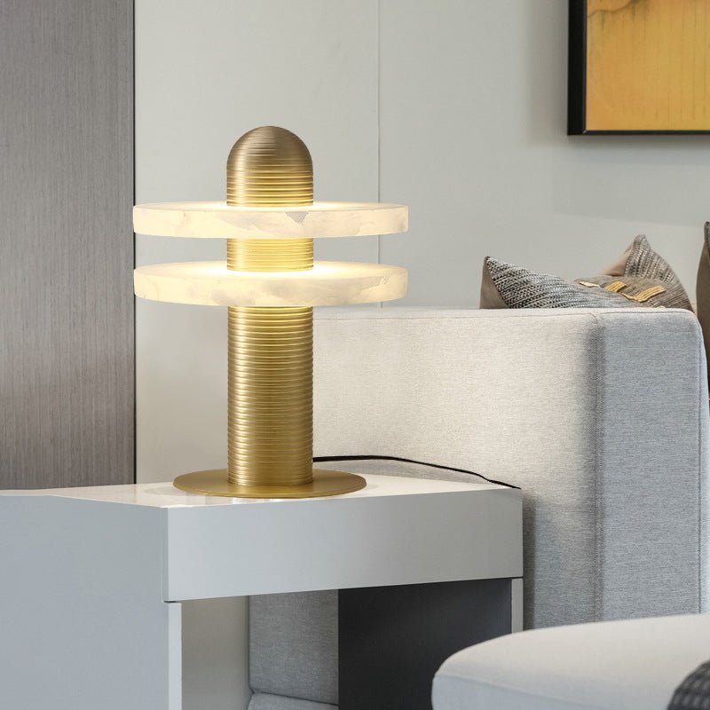 Nerio Modern Alabaster Table Lamp - Letslighting