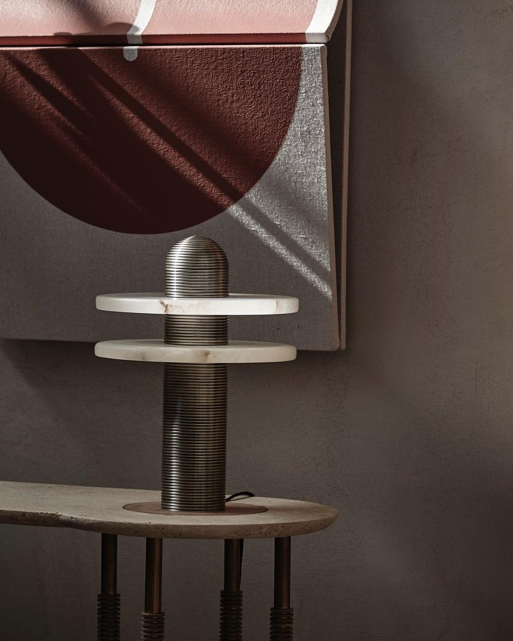 Nerio Modern Alabaster Table Lamp - Letslighting