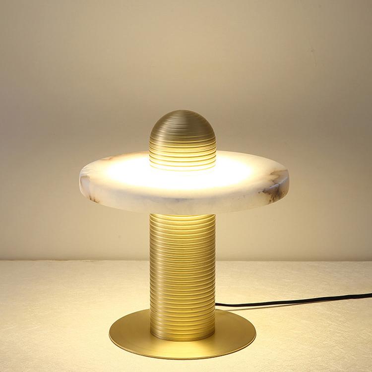 Nerio Modern Alabaster Table Lamp - Letslighting